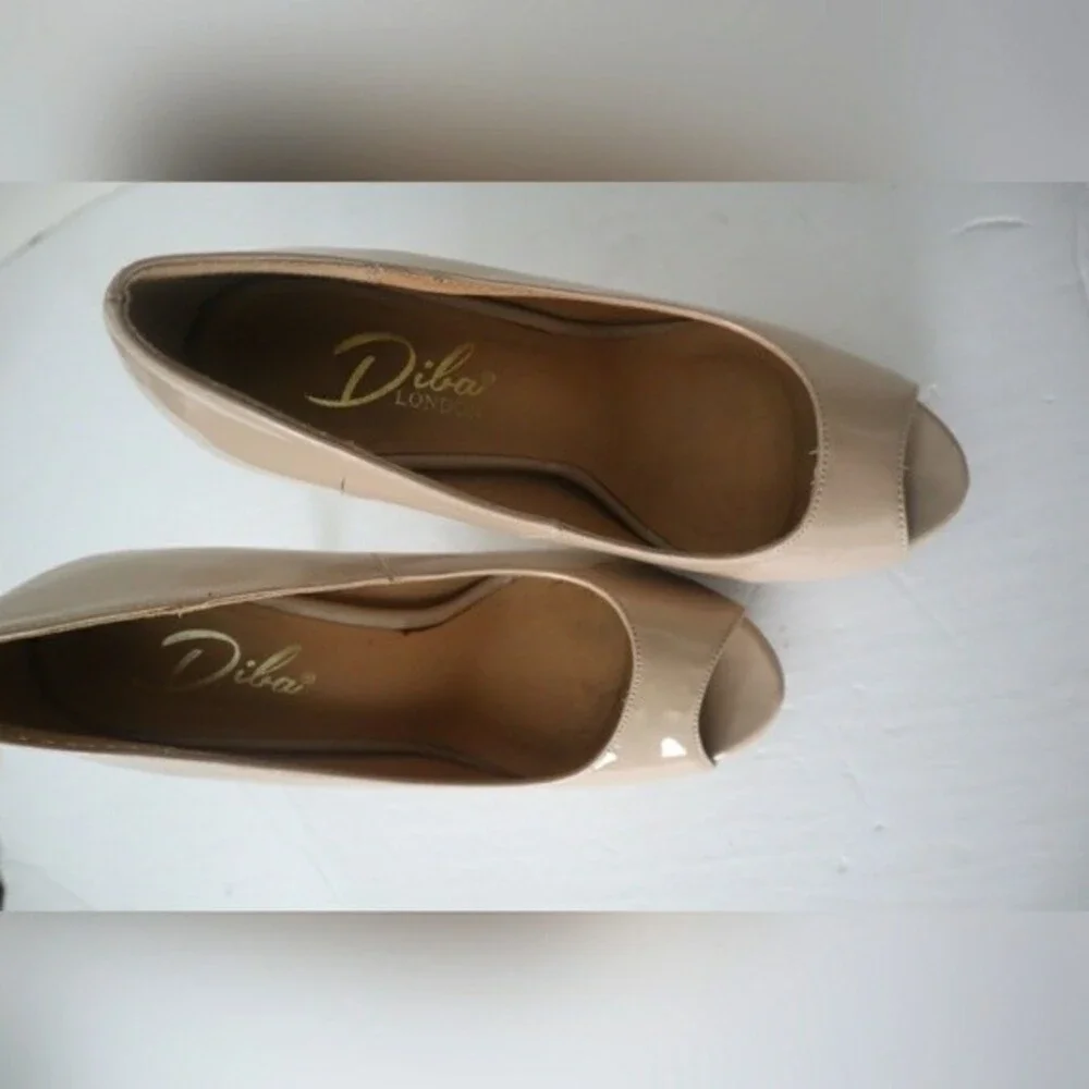 Diba London Open Toe Platform Size 7.5M